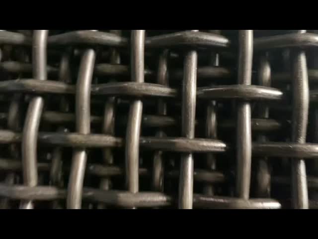 High Carbon Steel Mine Screen Stainless Steel Wire Mesh For Mining