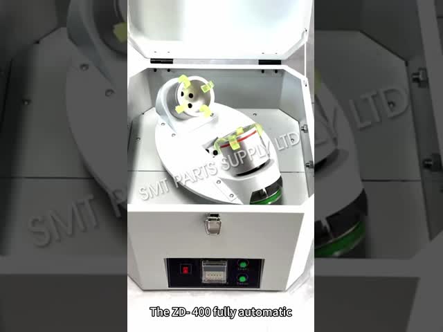 ZD-400 Fully Automatic Dual-Can Solder Paste Mixer with 1000 RPM for SMT Lines