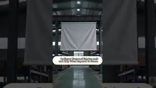 SUNTEX Fire Curtain Fabric with 880°C Temperature Resistance Alkali Free Polyurethane Coated Fiberglass Fabric