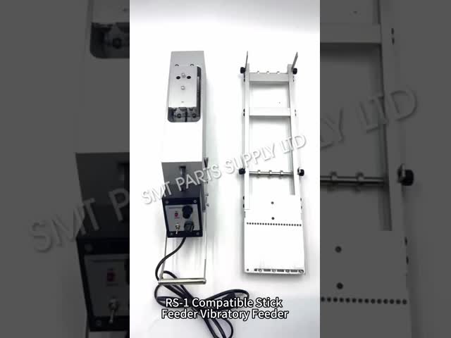JUKI RS-1 Compatible Four-Line Vibratory Stick Feeder with Adjustable Vibration for SMT Tube Feeding