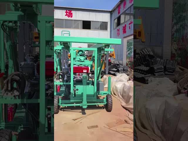 GK 200 Core Drilling Rig 200m Depth Diesel Powered for Exploration