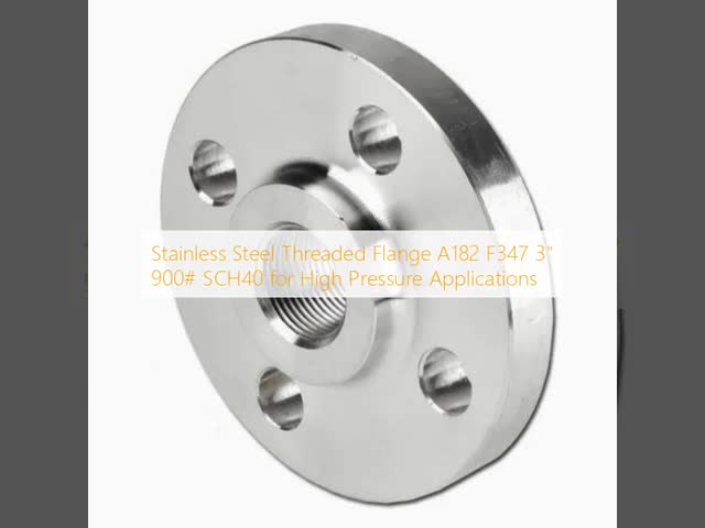 Stainless Steel A182 F347 Threaded Flange 3