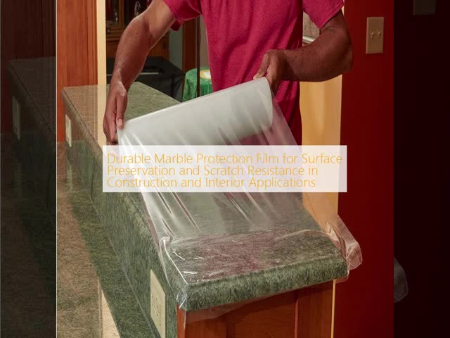 Durable PE Protective Film with Rubber-based Adhesive for Residue-free Removal and 6 Months UV Resistance