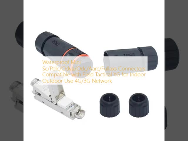 SC/APC Huawei Type Mini-SC Waterproof Fast Connector Reinforced Fiber Optic Connector Quick Connect