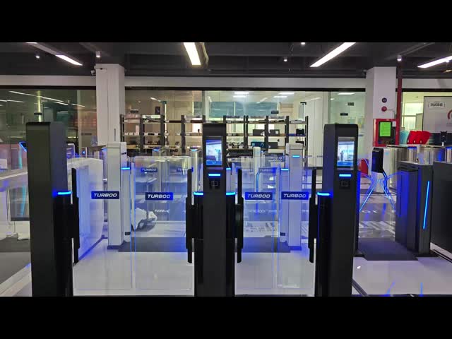 Office Building Entrance Access Control Turnstile Speed Gate Nova LA3219H