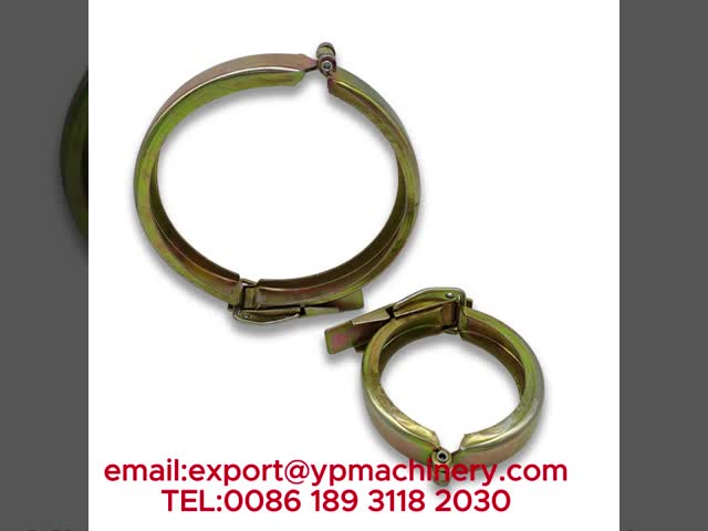 Agricultural Pipe Clamps Heavy Duty Quick Release Irrigation Pipe Coupling Clamps