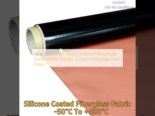 Excellent high & low temperature resistance Silicone Coated Fiberglass Fabric for Fire blankets, emergency fire escape curtains, welding fire shielding cloth