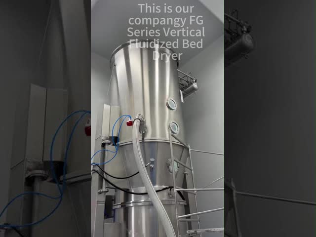 Fluidized-bed dryer, vertical fluidized-bed dryer
