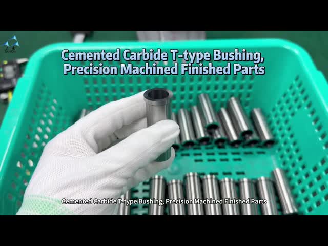 Tungsten Carbide Bushing with HRA92 Hardness Thin-Wall Design and High Corrosion Resistance for Wear Applications