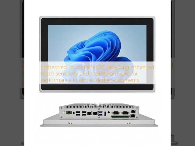 Embedded Touch Panel PC with 1000 Nits Brightness, TPM 2.0 Security, and 9V-36V Wide Voltage for Industrial Applications