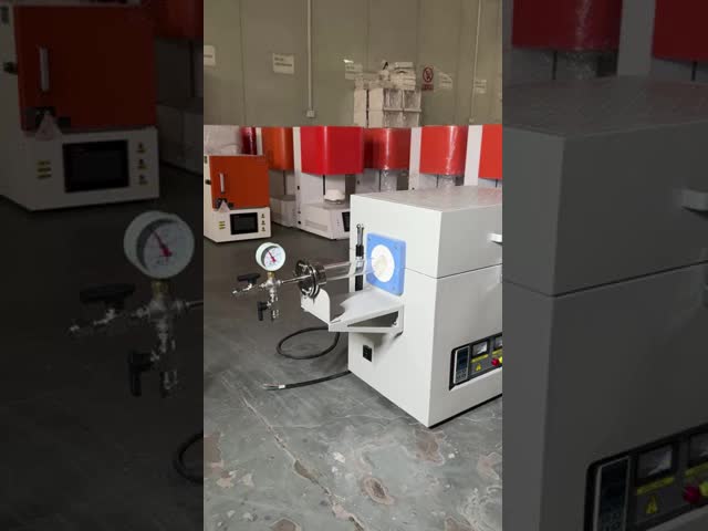 Lab Vacuum Electric Tubular Furnace Large High Temperature 1400C Single Zone Tube Furnace Price with Big High Purity Quartz Tube
