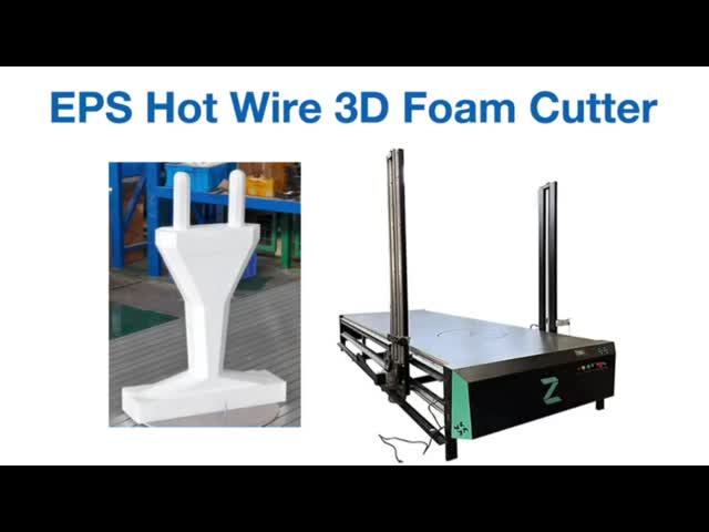 3D CNC 3 Axis Hot Wire CNC Eps Foam Cutter For Styrofoam Sheets