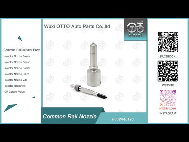 F00VX40120 Bosch Piezo Common Rail Nozzle For Injector 0445117044 / 069 Suit For AUDI A6 – A7 -SQ5
