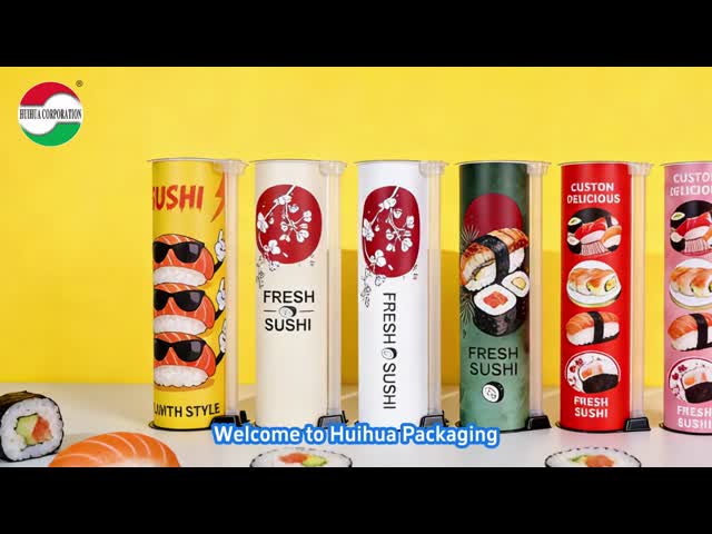 sushi paper tube