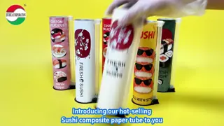 sushi paper tube