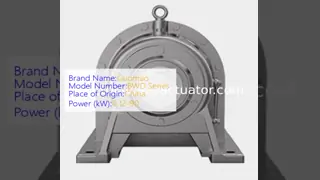 Guomao BWD Series Cycloidal Drive Reducer | Heavy Duty Industrial Transmission Gearbox for Machinery