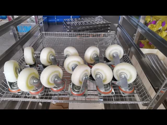 Customizable 10-40 Layer Stainless Steel Rack Trolley with Detachable Trays and OEM ODM Customization