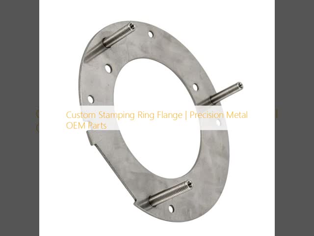 Custom Stamping Ring Flange with Precision Metal Stamping Process and High-Quality Material Options for Excellent Dimensional Accuracy