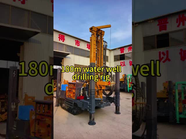 ST 180 Water Borehole Pneumatic Drilling Rig For Deep Underground Industrial Drilling