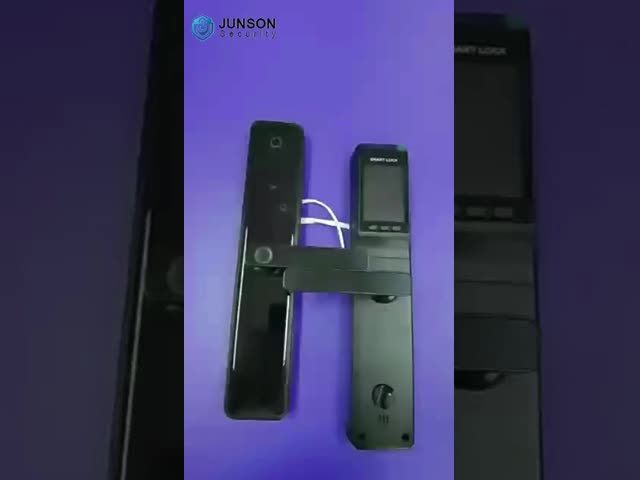 WIFI Tuya App Smart Fingerprint Door Locks With Peephole Camera