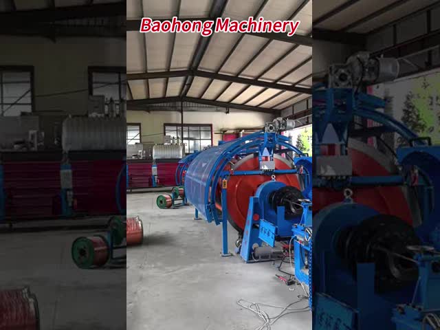 High Speed Rigid 1+6+12 Copper Wire Conductor Stranding Machine