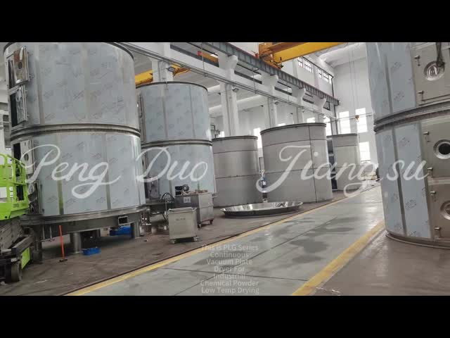 Precision Thermal Conduction Continuous Plate Dryer with Space-Saving Compact Structure