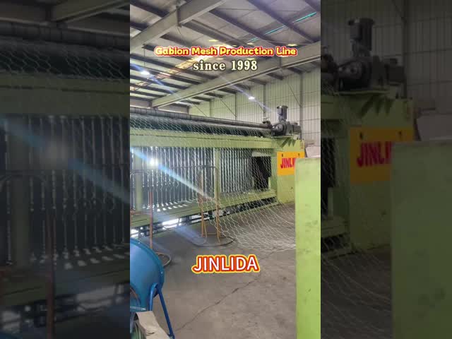 102×130mm CNC Gabion Mesh Machine with High Production Efficiency and Intelligent CNC Control