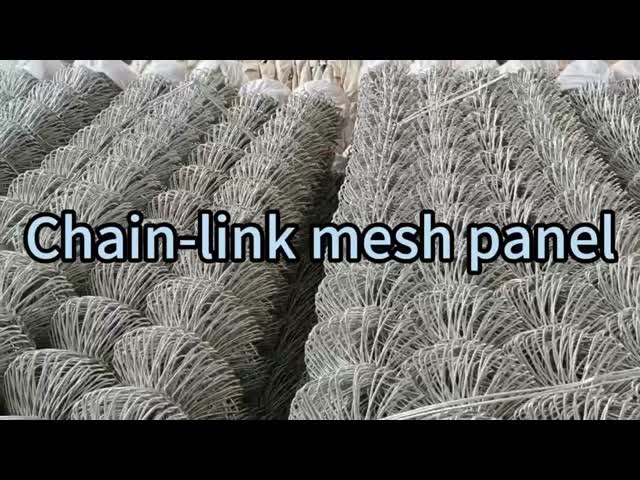 Mesh 70*70mm Galvanized Chain Link Fence Temporary