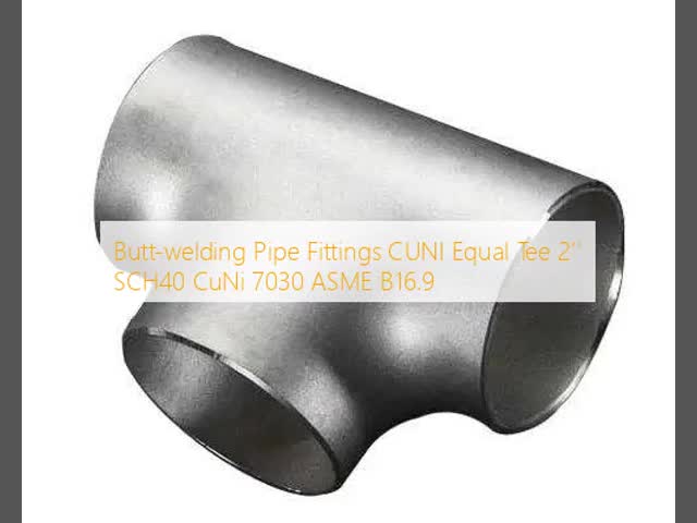 Equal Threaded Forged Tee ASTM A815 UNS S31803 2''SCH10 ASME B16.11  Duplex Stainless Steel