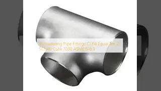 Equal Threaded Forged Tee ASTM A815 UNS S31803 2''SCH10 ASME B16.11  Duplex Stainless Steel
