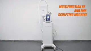 4in1 Face Lifting 360 Roller EMS Vacuum RF Gold Fingers Body Sculpting Machine