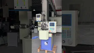 Six Axes Spring Coiling Machine Wire Dimater 0.5-2.0mm Spring Coiler Equipment