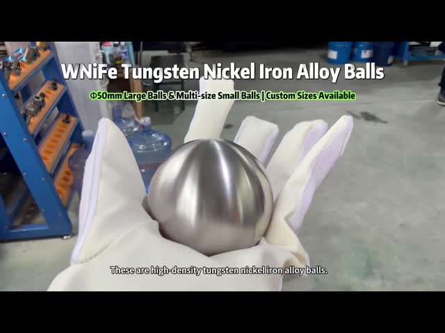 2.2 mm Tungsten Heavy Alloy Ball High Density Precision Ground Sphere for Aerospace and Medical Applications