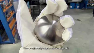 2.2 mm Tungsten Heavy Alloy Ball High Density Precision Ground Sphere for Aerospace and Medical Applications