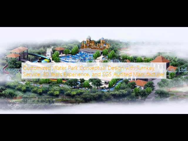 Waterpark Conceptual Design, Water Parks Design / Customized Water Park