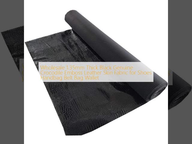 Premium Crocodile Embossed Leather For Bags And Shoes