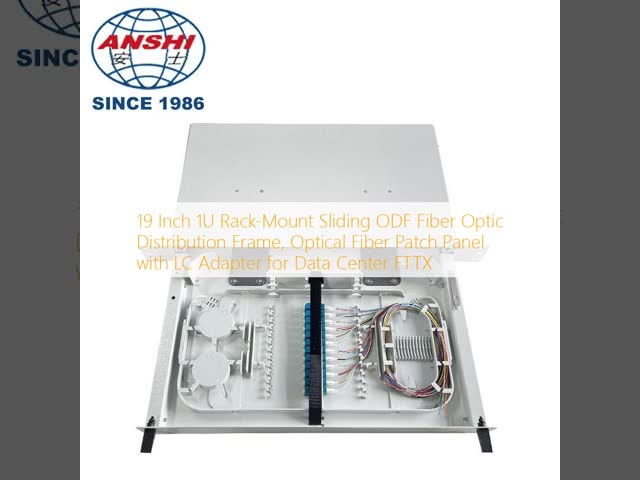 12 Cores ABS Plastic Splice Tray ODF Optical Distribution Frame For Distribution Box