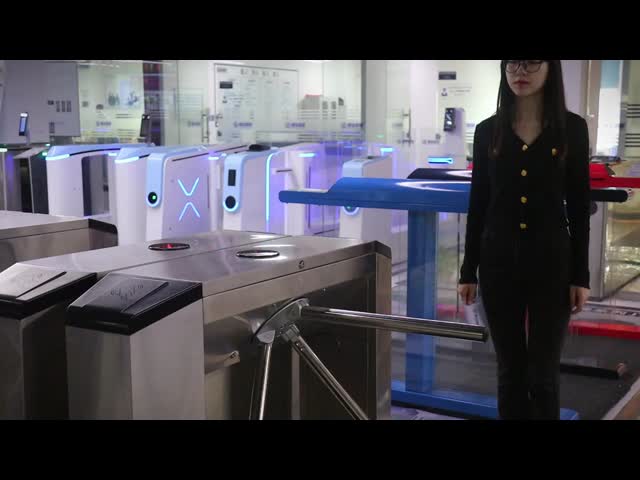 304 SUS Tripod Barrier Gate Turnstile For Pedestrian Access Control