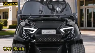 Electric Golf Carts Equipped with Intelligent Onboard Charger and AC Control System Ensuring Energy and Long Battery Life