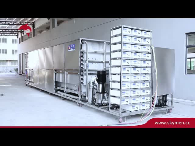 Large Capacity Ultrasonic Cleaning Machine for Industrial Heat Exchangers, Tube Bundles & Heavy-Duty Components