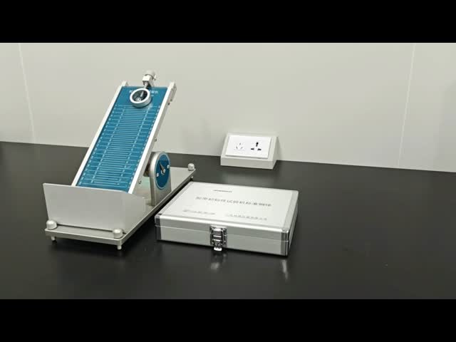 JIS Z0237 Rolling Ball Tack Tester , 3kg Adhesion Pull Test Equipment