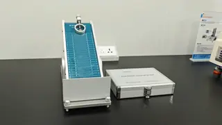 JIS Z0237 Rolling Ball Tack Tester , 3kg Adhesion Pull Test Equipment