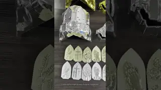 Luxury Silver Gold Madrid 15-C# Coffin Accessories