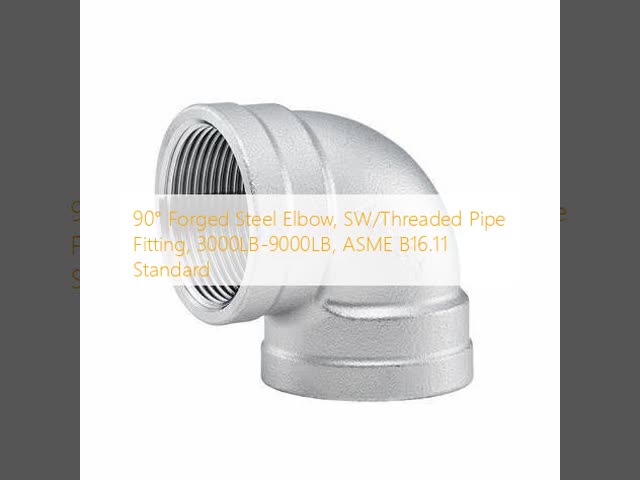 ASME B16.11 Forged Steel Socket Weld and Threaded Fittings with 3000LB-9000LB Pressure Rating
