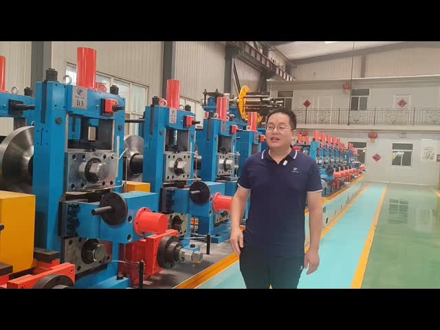 HG76 ERW Carbon Steel Tube Pipe Making Mill Line Machine
