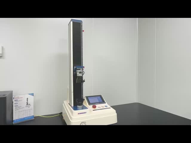 Single Column Universal Tensile Testing Machine KJ‑1065 Plastic Rubber Tape Foam Tensile Strength Tester