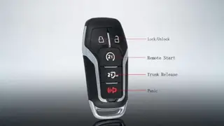 902Mhz 4 + 1 button 49 Chip 164-R8117 M3N-A2C31243300 Smart Key For Ford F-Series