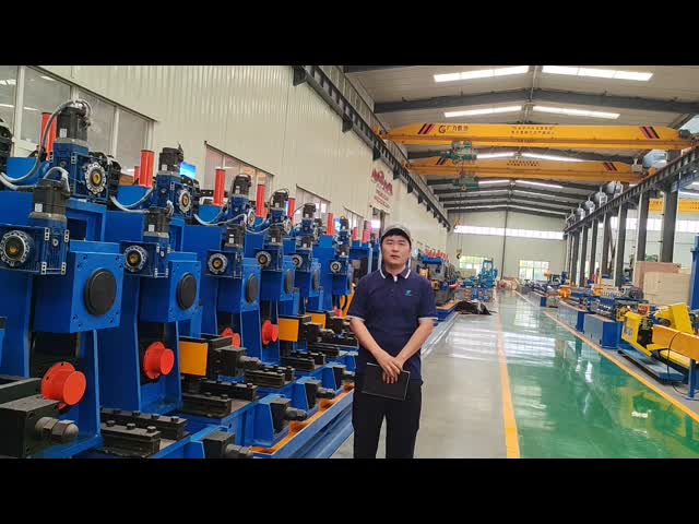 Full Automatic Carbon Steel Pipe ERW Pipe Making Machine Tube Welding Machine Pipe Mill