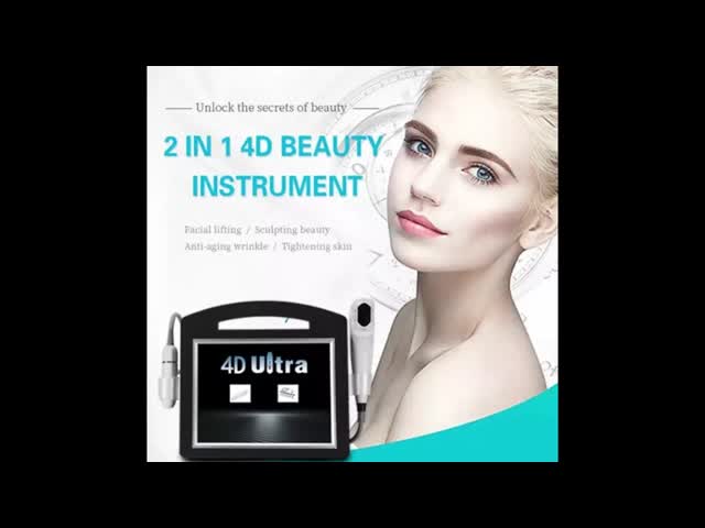 Facial Lift Anti Aging 3D HIFU Machine Ultrasound Body Slimming Beauty Machine