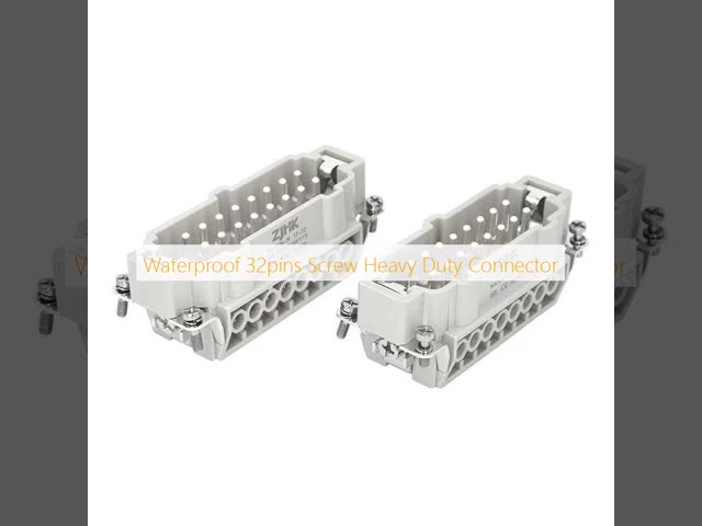 Waterproof 32pins Screw Heavy Duty Connector